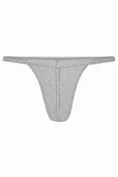 Erkek Fantezi Gri Pamuklu String Darkzone DZ-1301-03-S Görsel detay görünüm