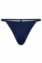 Erkek Fantezi Lacivert Pamuklu String Darkzone DZ-1301-04-S