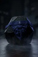 Erkek Geniş Lastikli Fantezi Lacivert Pamuklu Tanga String Darkzone DZ-1202-04-S Görsel görsel 4