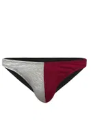 Erkek Gri Bordo Pamuklu Klasik Slip Külot Darkzone DZ-1104-127-S Görsel