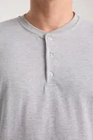Erkek Gri Düğmeli Yaka Kısa Kollu Pijama Takımı Akbeniz 6878 Gri görsel 8