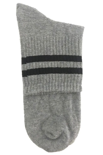 Erkek Gri Spor Çorap Darkzone DZCP0023