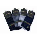 Erkek Jakarlı Likralı Bambu Soket Çorap 6'lı Paket Confeo C932-006 görsel 4