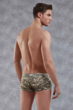 Erkek Kamuflaj Baskılı Trunk Boxer Doreanse 1745 - Alternatif Görünüm