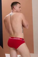 Erkek Kırmızı Pamuklu Lastikli Slip Külot Darkzone DZ-1103-06-M Görsel görsel 5