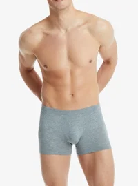 Black Spade Erkek Modal Elastan Boxer Silver Gri Melanj BlackSpade 9310