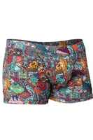 Erkek Modal Pamuk Boxer Patchwork Baskılı Doreanse 1807 Patchwork farklı açı