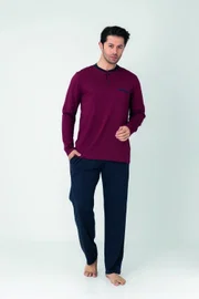 Erkek Modal Patlı Uzun Kol Pijama Confeo C940-027
