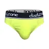 Erkek Neon Sarı Pamuklu Lastikli Slip Külot Darkzone DZ-1103-16-S