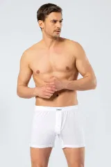Erkek Pamuk Modal Boxer Cacharel 1204/Beyaz