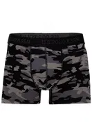 Erkek Pamuklu 3'lü Boxer Siyah Antrasit Baskılı Us. POLO Assn. 80542 Görsel görsel 4
