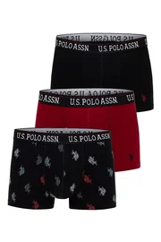 Us. POLO Assn. Erkek Pamuklu 3'lü Boxer Us. POLO Assn. 80528