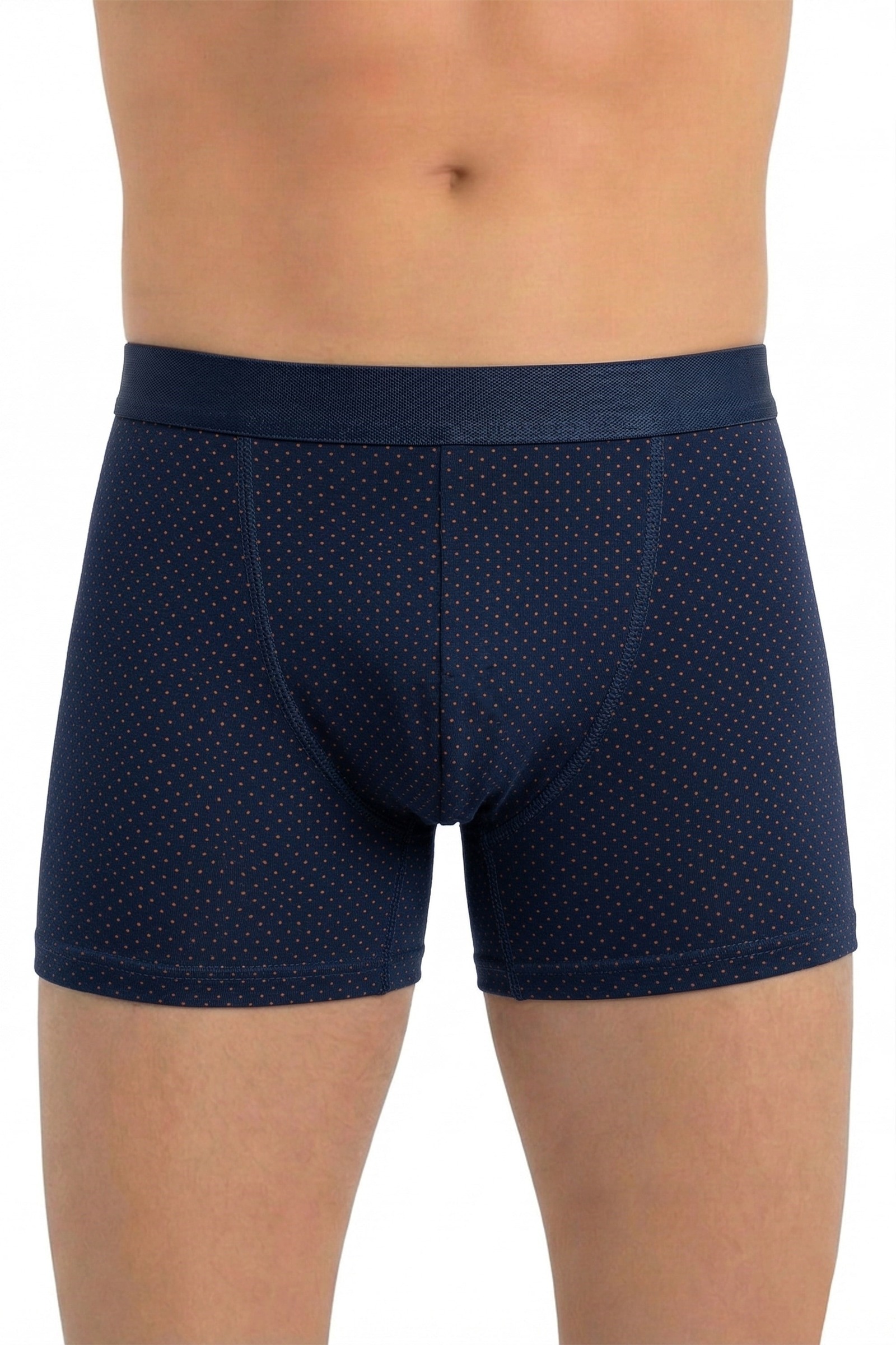 Erkek Pamuklu Boxer Desenli Terletmez Doğal Yapı ÖTS 2685 - 6 ADET