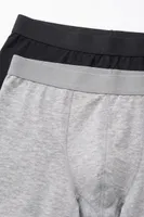 Erkek Pamuklu Boxer Ekstra Uzun Paça Boyu Premium Günlük Kullanım Öts 2665 farklı açı