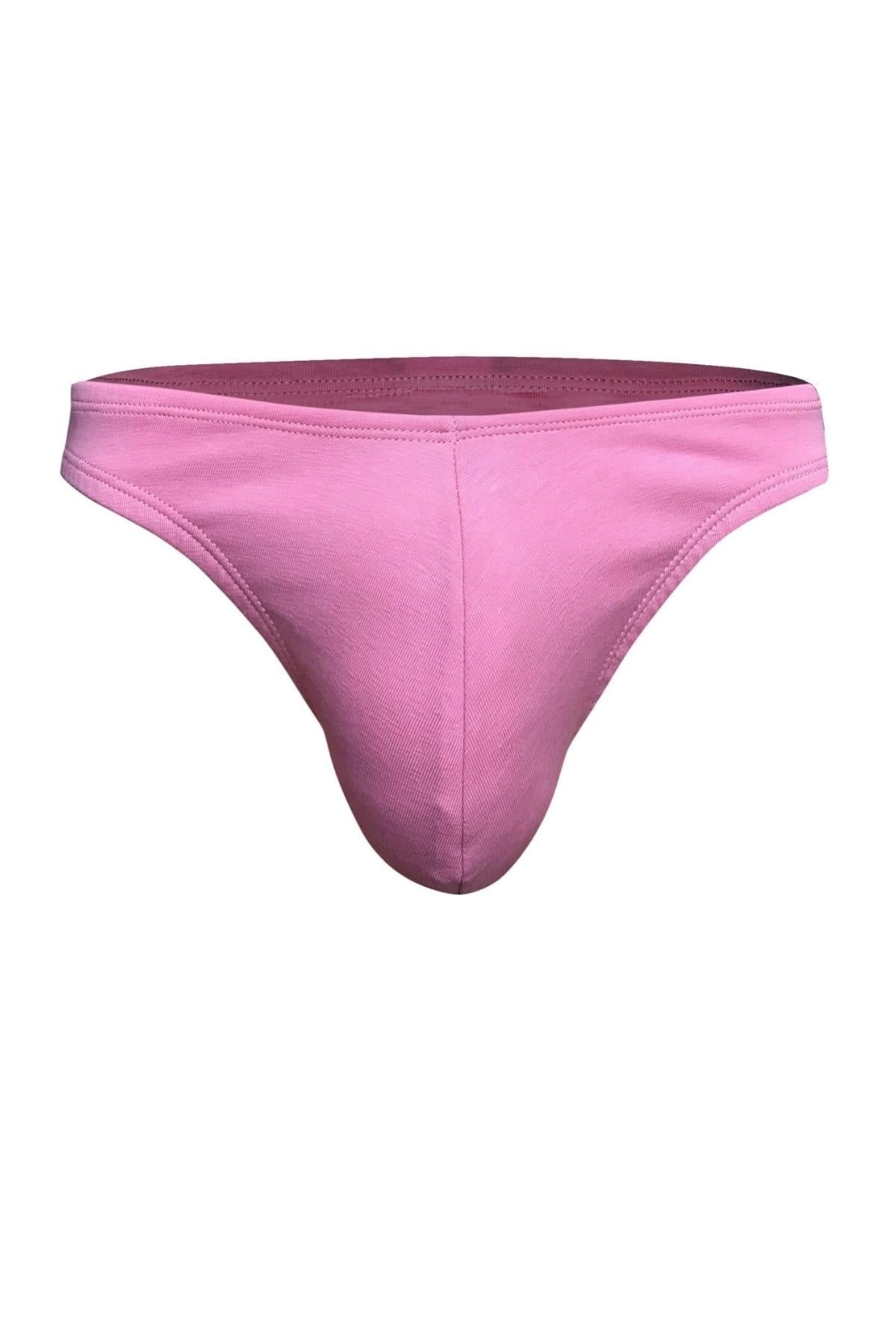 Erkek Pembe Pamuklu Klasik Slip Külot Darkzone DZ-1104-11-S