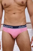 Erkek Pembe Pamuklu Lastikli Slip Külot Darkzone DZ-1103-11-S Görsel görsel 8
