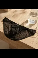 Erkek Siyah Transparan Slip Külot Darkzone DZ-1108-01-S Görsel görsel 7