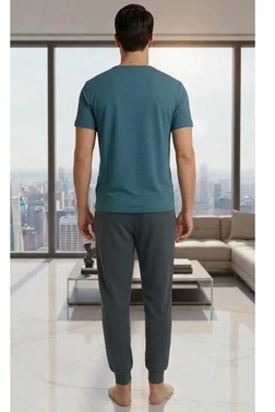 Erkek T-Shirt Pantolon Takım Doreanse 4607 - Alternatif Görünüm