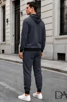 Erkek T-Shirt Pantolon Takımı Antrasit Doreanse 4638 Görsel görsel 5