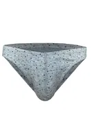 Erkek Yıldız Desenli Gri Pamuklu Klasik Slip Külot Darkzone DZ-1104-108-S Görsel