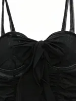 Fantezi Sİyah Gecelik Jartiyer Takım Feel Lady F266 Siyah görsel 8