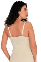 Fermuarlı Sporcu Crop Büstiyer Form Angel 5860 Bej görsel 5