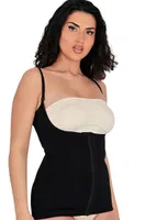 Fermuarlı Sporcu Crop Büstiyer Form Angel 5860 Siyah görsel 6