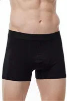 Görünmez Boxer Erkek Ten Rengi Milan Modal İç Göstermeyen Boxer Malabasi 014 Siyah farklı açı