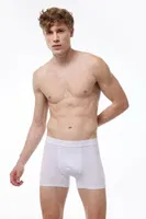 Görünmez Boxer Erkek Ten Rengi Milan Modal İç Göstermeyen Boxer Malabasi 014 Beyaz görsel 8