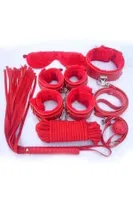Harness Kelepçeli Fantezi Set 7li Nightlight 8014 Kırmızı