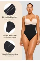 İnceltici Etkili Yüksek Bel String Kadın Korse FormActive 1025 Siyah farklı açı