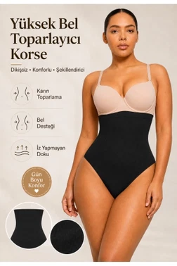İnceltici Etkili Yüksek Bel String Kadın Korse FormActive 1025 - Alternatif Görünüm