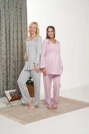 Jasmin Kadın Pijama Takımı Bone Club 5719