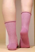 Kadın Bambu Simli Soket Çorap Mısırlı KSKT000057 görsel 31