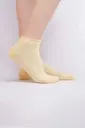 Kadın Bambu Tekli Yazlık Sneaker Çorap Mısırlı KSNK000009