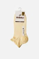 Kadın Bambu Tekli Yazlık Sneaker Çorap Mısırlı KSNK000009 görsel 6