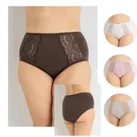 Kadın Battal Dantelli Bato 4'lü Paket Confeo C804-010 Asorti13 görsel 4