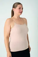 Kadın Battal Modal İp Askılı Atlet Confeo C801-026 Ten görsel 5