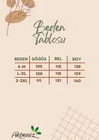 Kadın Beyaz Uzun Saten Sabahlık Akbeniz 75110 görsel 6