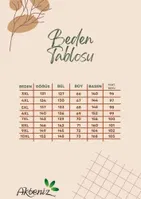 Kadın Büyük Beden Mavi Tropikal Desenli Düğmeli Pijama Takımı Akbeniz 202524 Mavi görsel 8