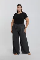 Kadın Büyük Beden Mercan Baggy Pijama Altı Akbeniz 210078 görsel 6