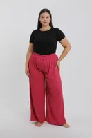 Kadın Büyük Beden Mercan Baggy Pijama Altı Akbeniz 210078 görsel 12