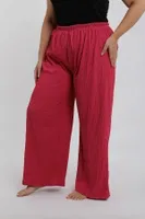 Kadın Büyük Beden Mercan Baggy Pijama Altı Akbeniz 210078 görsel 13
