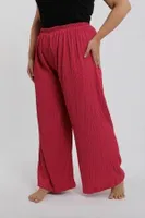 Kadın Büyük Beden Mercan Baggy Pijama Altı Akbeniz 210078 görsel 9