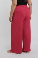 Kadın Büyük Beden Mercan Baggy Pijama Altı Akbeniz 210078 görsel 14