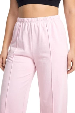 Kadın Büyük Beden Pudra Pembe Cepli Pijama Altı Akbeniz 210081