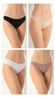 Kadın Dantelli Bikini 4'lü Külot Paket Confeo C804-001 Asorti13