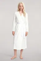 Kadın Ekru Uzun Kimono Sabahlıklı 3'lü Pijama Takımı Akbeniz Y1400 farklı açı