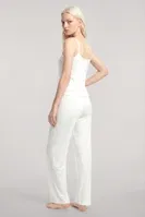 Kadın Ekru Uzun Kimono Sabahlıklı 3'lü Pijama Takımı Akbeniz Y1400 görsel 9