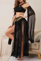 Kadın Fantazi Siyah Özel Tasarım Harem Oryantal Kostüm Ruselin 2272 Siyah görsel 4